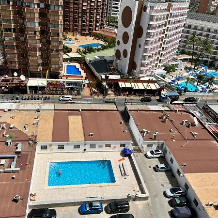 Paradise Ducado Benidorm Vistas Al Mar, Piscina, Parking Gratis Y Wifi 4 Persona Benidorm