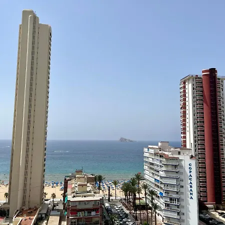 Paradise Ducado Benidorm Vistas Al Mar, Piscina, Parking Gratis Y Wifi 4 Persona