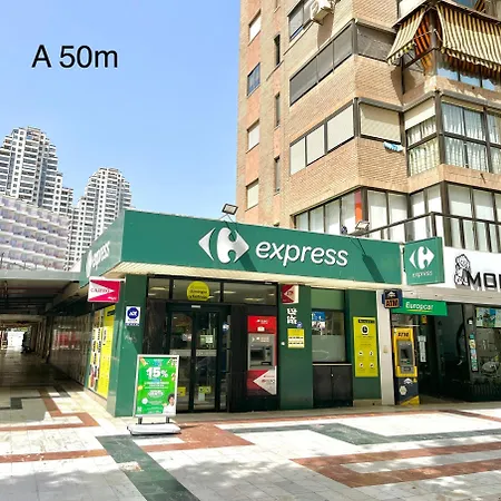 Paradise Ducado Benidorm Vistas Al Mar, Piscina, Parking Gratis Y Wifi 4 Persona * Benidorm