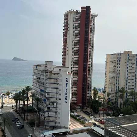 Paradise Ducado Benidorm Vistas Al Mar, Piscina, Parking Gratis Y Wifi 4 Persona