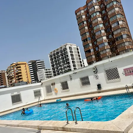 Paradise Ducado Benidorm Vistas Al Mar, Piscina, Parking Gratis Y Wifi 4 Persona *