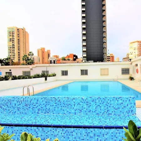 شقة Paradise Ducado Vistas Al Mar, Piscina, Parking Gratis Y Wifi 4 Persona *